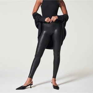 Spanx Faux Leather Leggings